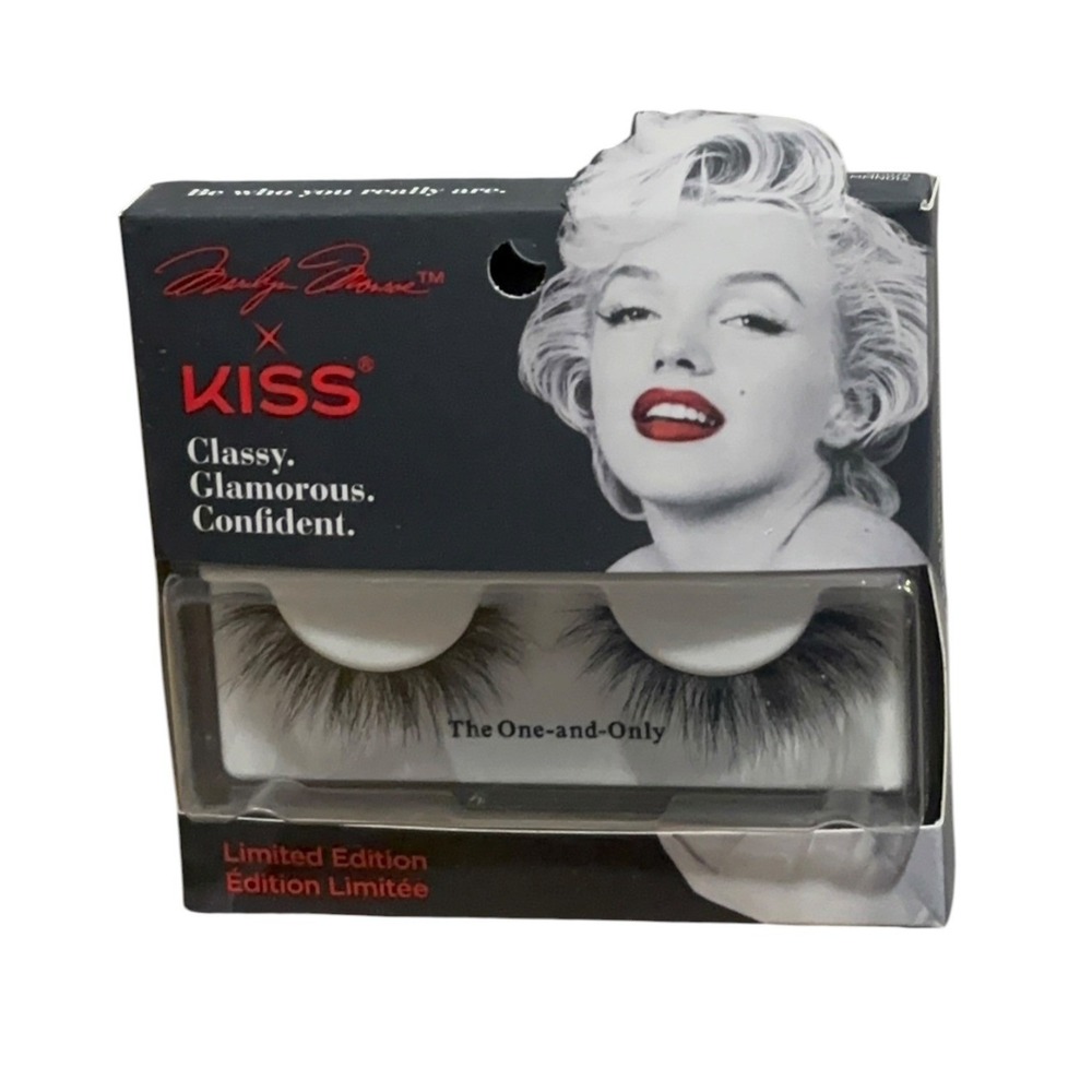 Marilyn Monroe x KISS The One-and-Only Limited Edition Eyelashes Black KML01